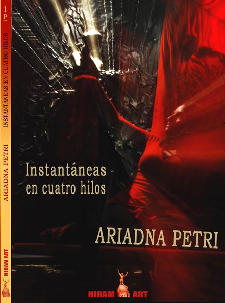 Ariadna Petri cubierta Instantaneas en cuatro hilos poesía